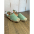 Green espadrilles
